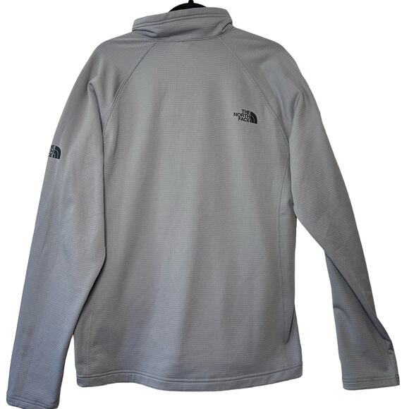 The North Face Men's Mountain Peaks Quarter Zip Fleece Gray Size Large - Picture 2 of 16